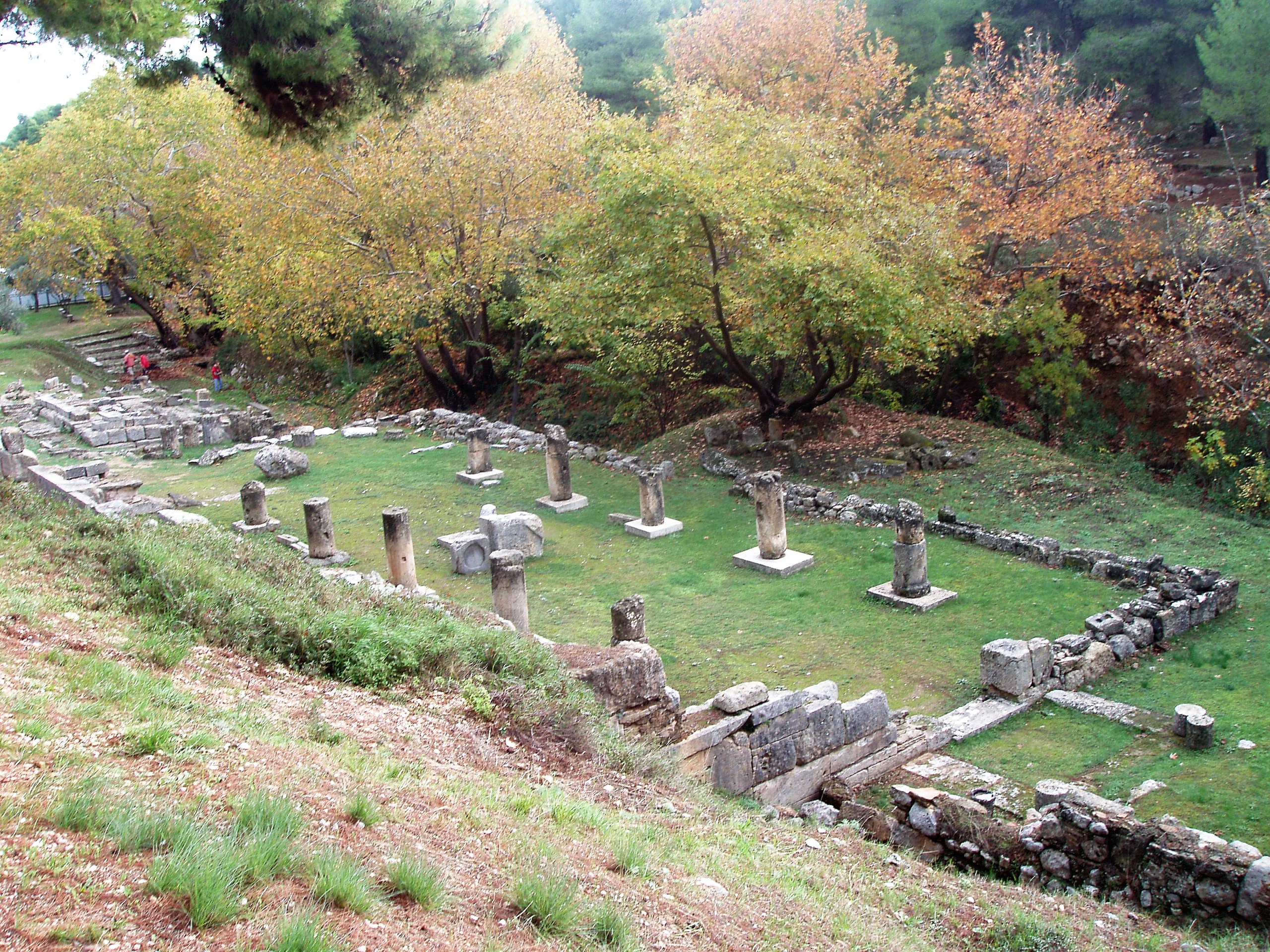 Ο ναός του Αμφιαράου